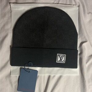 Black LV Beanie